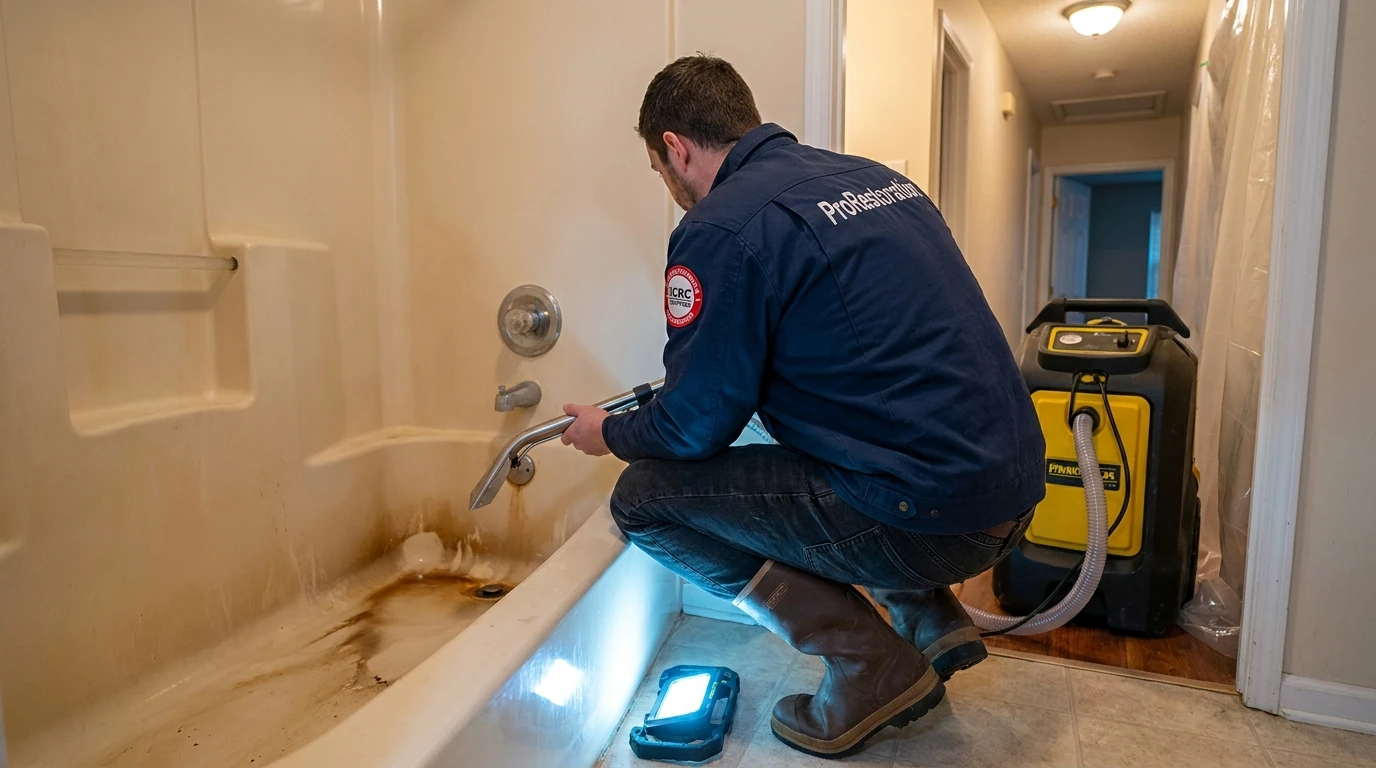 Sewage Backup in House: What to Do First (and What Cleanup Involves)