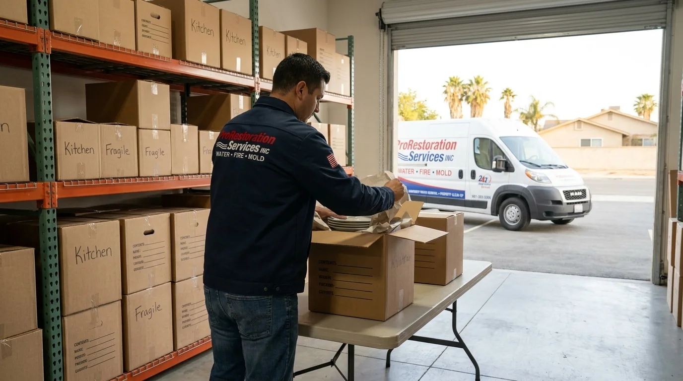 Contents Restoration & Storage in Bakersfield