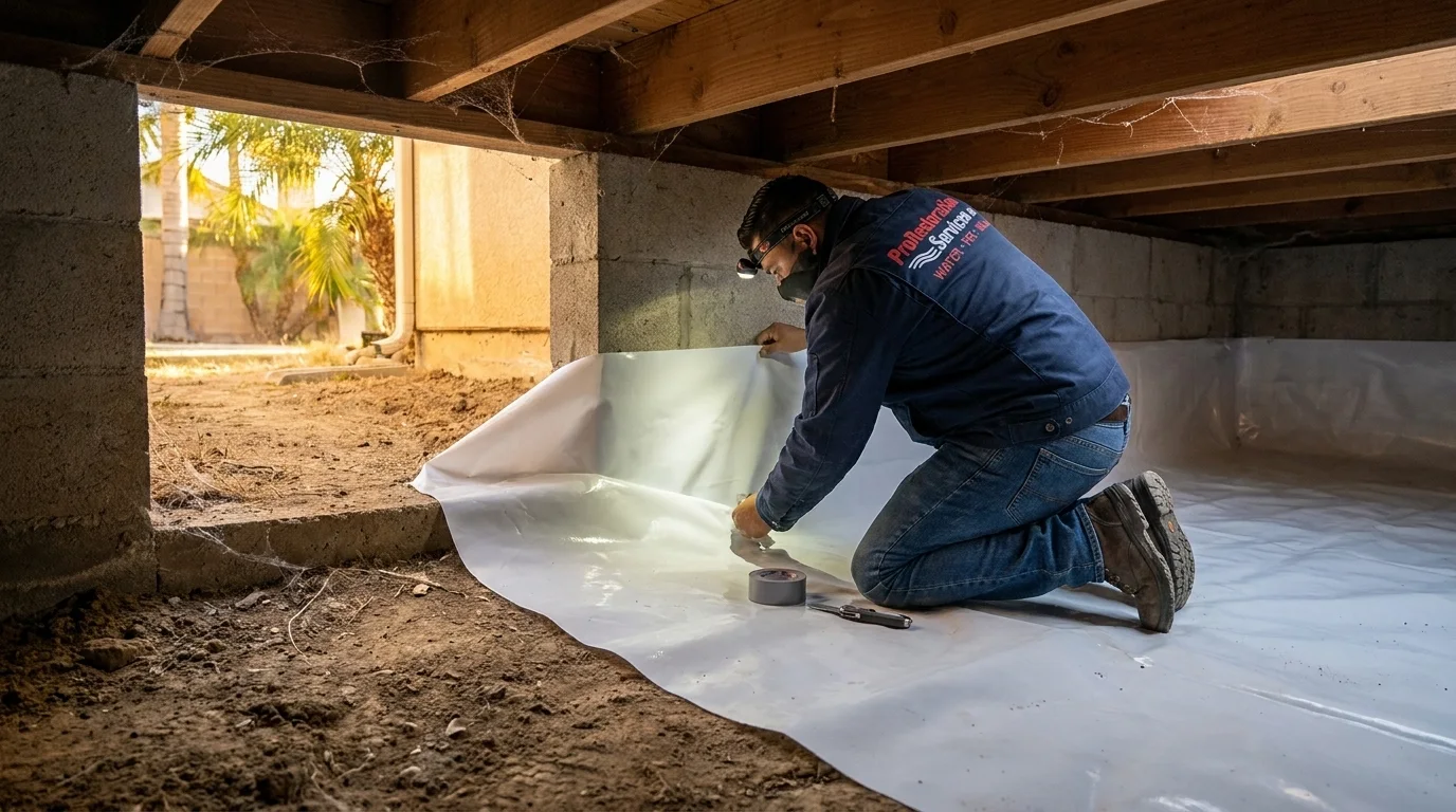 Crawl Space Encapsulation in Bakersfield