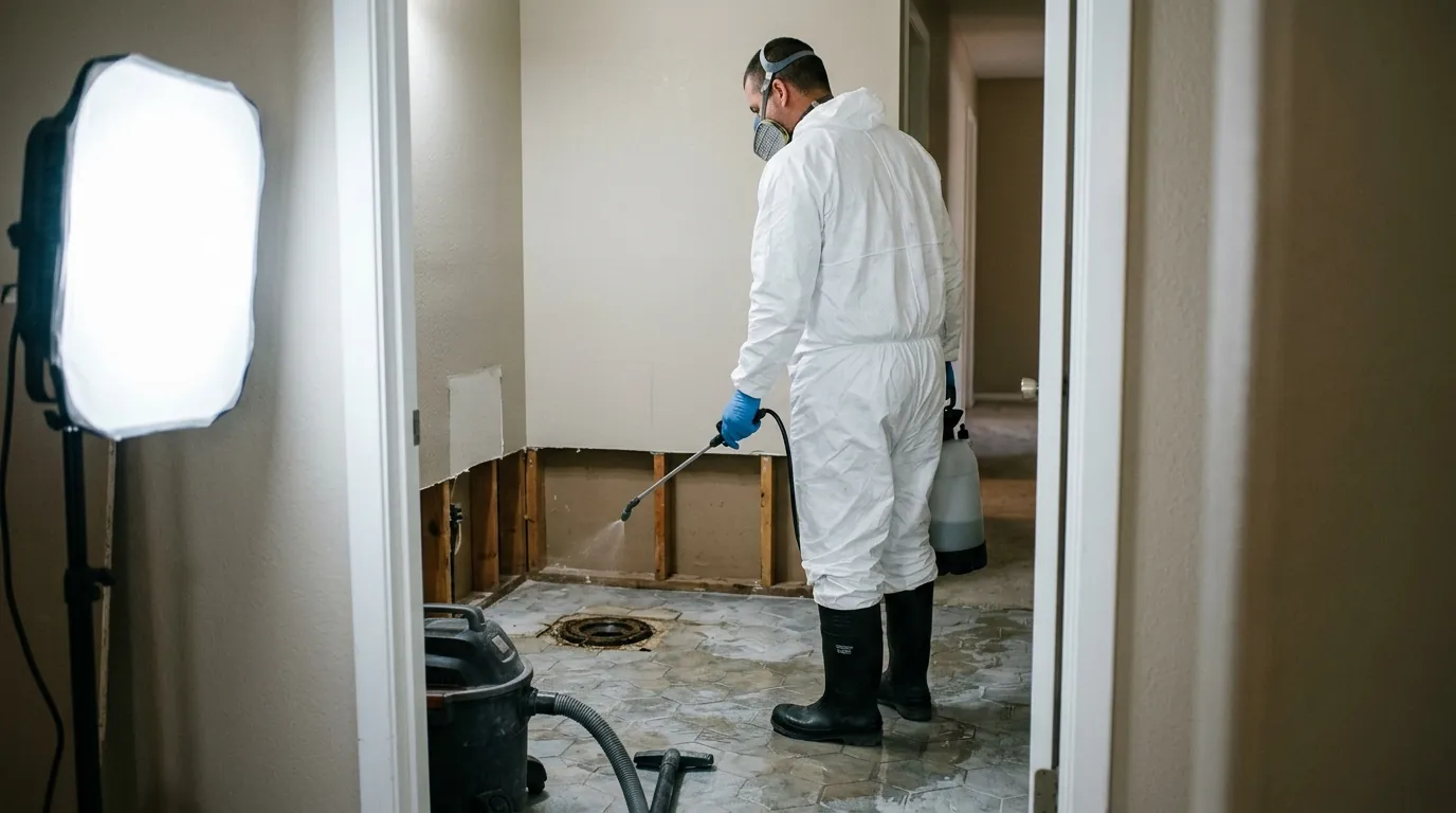 Sewage Cleanup and Sanitization