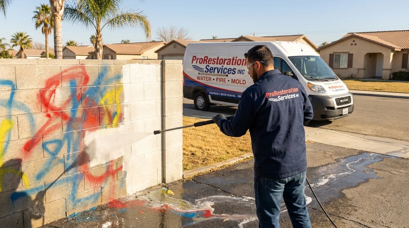 Vandalism & Graffiti Removal in Bakersfield